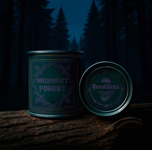 Midnight Forest Candle